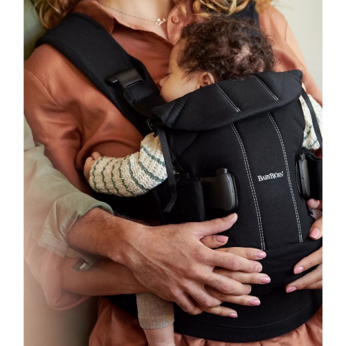 BabyBjorn Baby Carrier One in Woven Fabric - Black