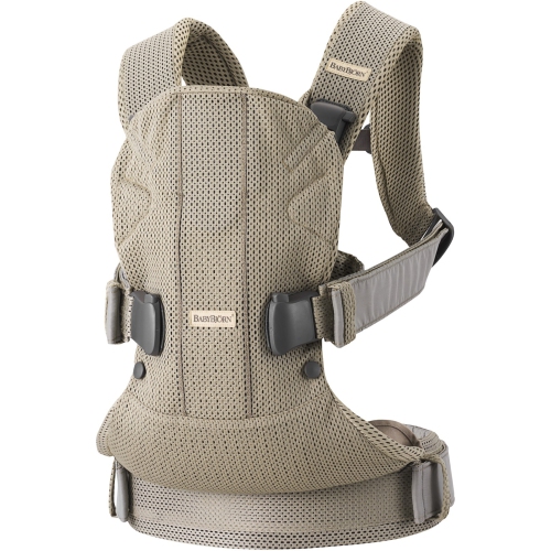 BabyBjorn Baby Carrier ONE Air - Grey Beige