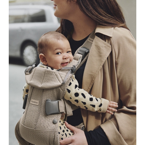 BabyBjorn Baby Carrier ONE Air - Grey Beige