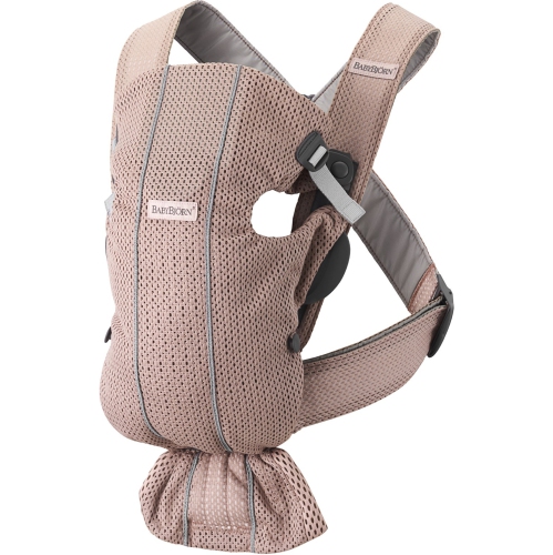 BabyBjorn Baby Carrier Mini - 3D Mesh, Dusty Pink