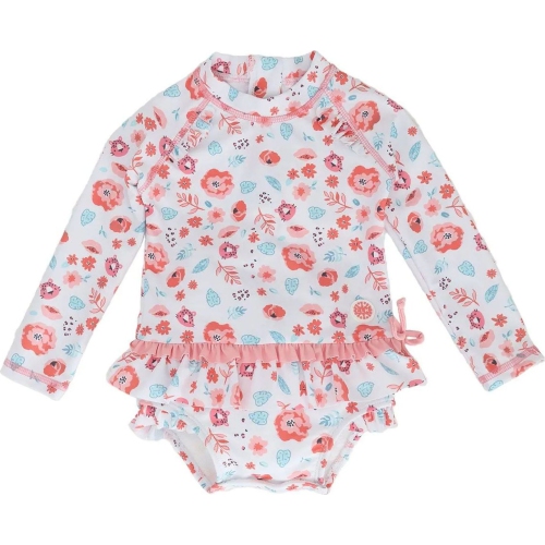 Maillot de bain une pièce à fermeture à glissière coco Mango de Calikids - Floral