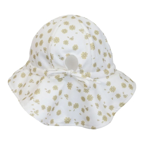 Chapeau d'été Grow-with-Me de CaliKids - Marguerite jaune
