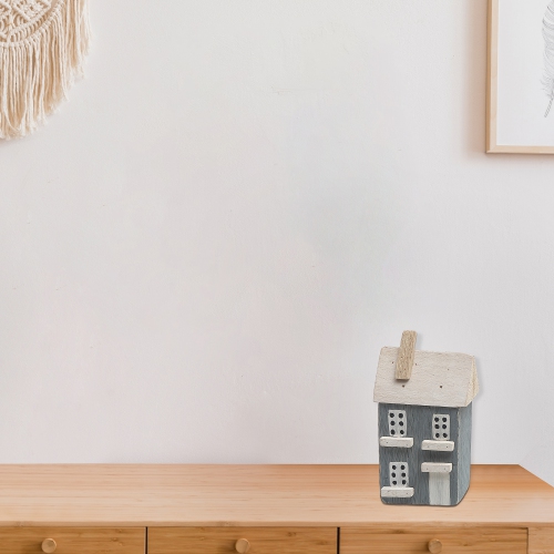 Maison bleue simple en bois de Maison concepts