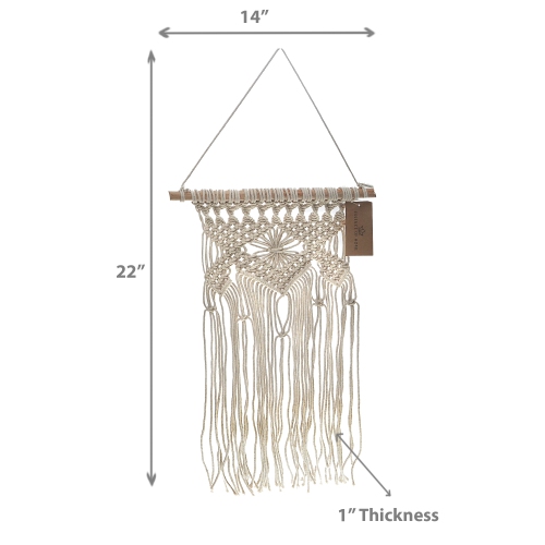 Maison Concepts Macrame Madison Wall Hanging