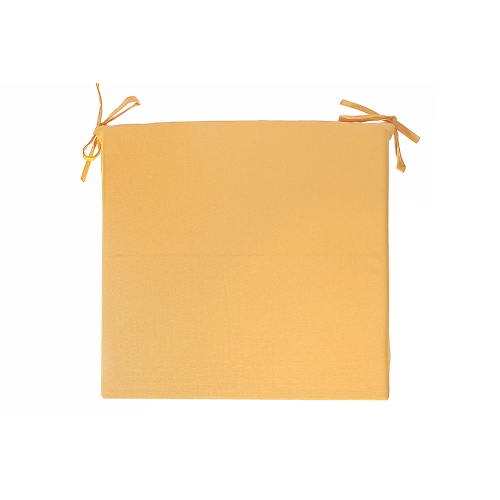 Maison Concepts Solid Outdoor Chairpad Yellow - Set of 2
