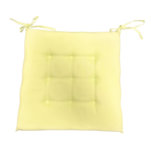 Maison Concepts April Outdoor Tufted Chair Pad Poppy 16 x 16 - Set of 2