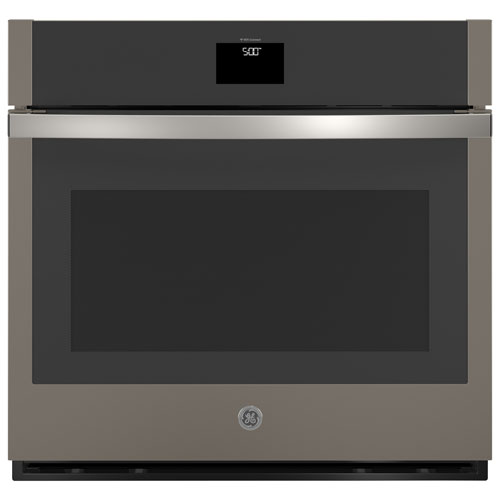 GE 30" 5.0 Cu. Ft. True Convection Electric Wall Oven - Slate