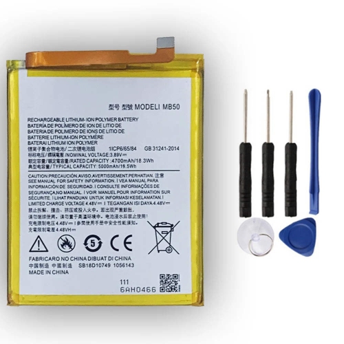 Replacement Battery & Repair Tools Compatible for Motorola Moto Edge 5G 2021 / Edge S30 2021 / G200 5G 2022 (XT2175), MB50