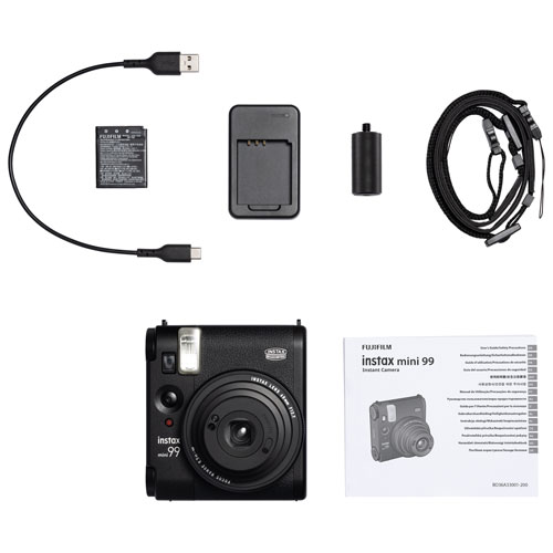 Appareil photo instantané analogique Instax Mini 99 de Fujifilm - Noir