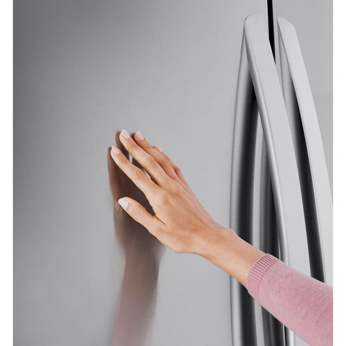 Réfrigérateur à deux portes de 31,7 pi³ et 36 po avec distributeur d'eau de LG - Inox