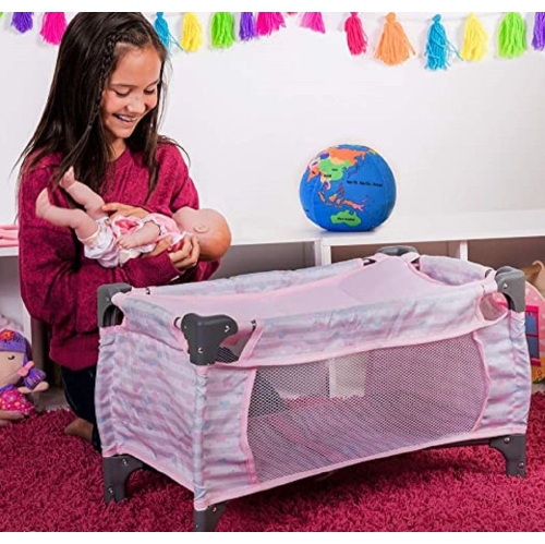 Deluxe Pack N Play Pink