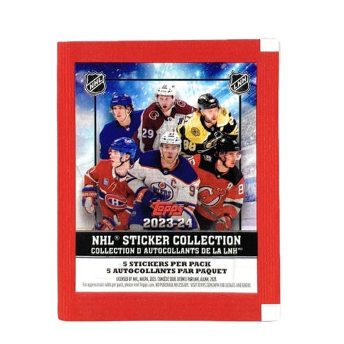 TOPPS  2023-24 Nhl Sticker Collection Packs