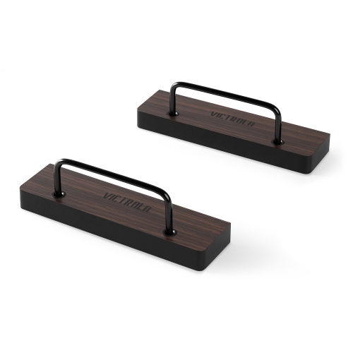 Victrola Vinyl Record Shelves - Pair - Espresso