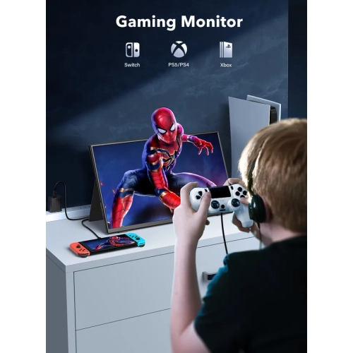 UPERFECT Portable Laptop Monitor Touchscreen 15.6" HDMI USB C External Computer Display