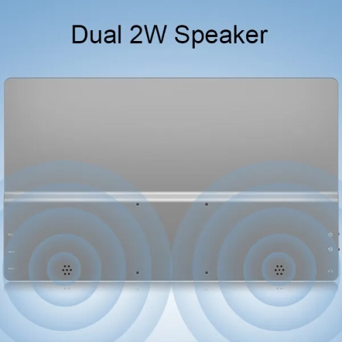 UPERFECT 15.6 inch 4K 3840x2160 HDR IPS Ultra Slim Portable Monitor & HD Input