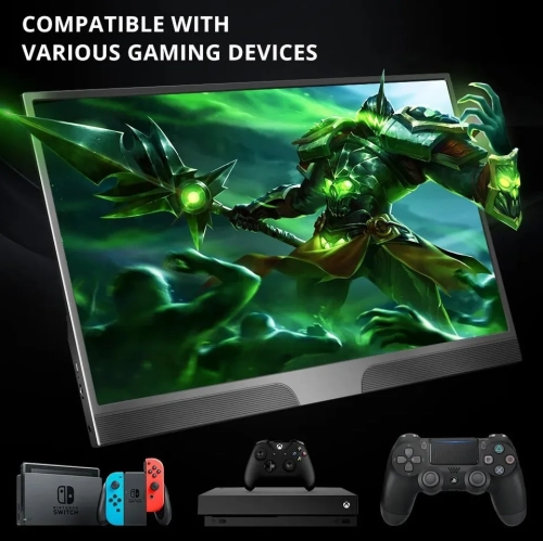 UPERFECT 15.6" 1920x1080 Portable Monitor IPS Screen Gaming Monitor For Laptop PS Xbox