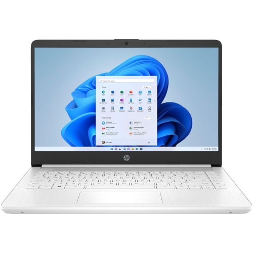 HP Stream 14" Laptop PC - Intel Celeron N4120, 8GB RAM, 64GB eMMC, White, Windows 11, Comes with One Year of Microsoft 365 Subscription