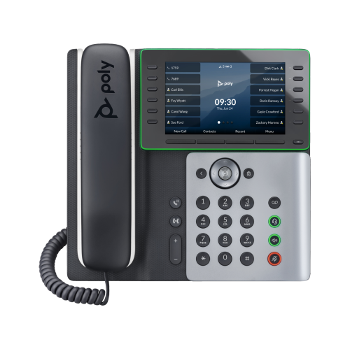 HP Poly Edge E550 IP Phone - Black