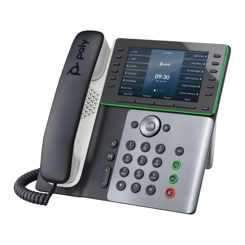 HP Poly Edge E550 IP Phone - Black