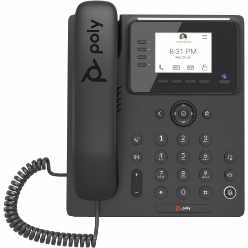 HP Poly CCX 350 IP Phone - Black