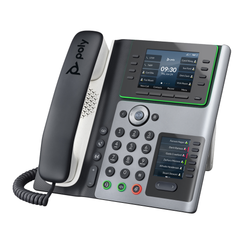 HP Poly Edge E450 IP Phone - Black