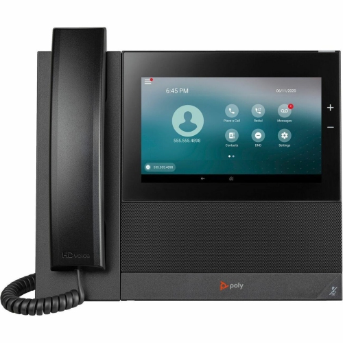 HP  Poly Ccx 600 Ip Phone - (82Z85Aa) In Black