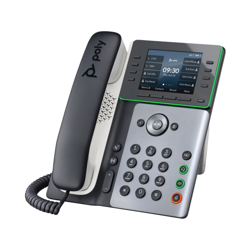 HP Poly Edge E350 IP Phone - Black