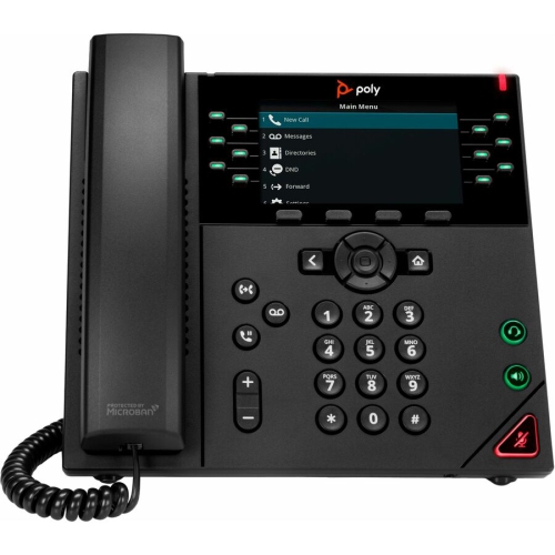 HP Poly VVX 450 IP Phone - Black