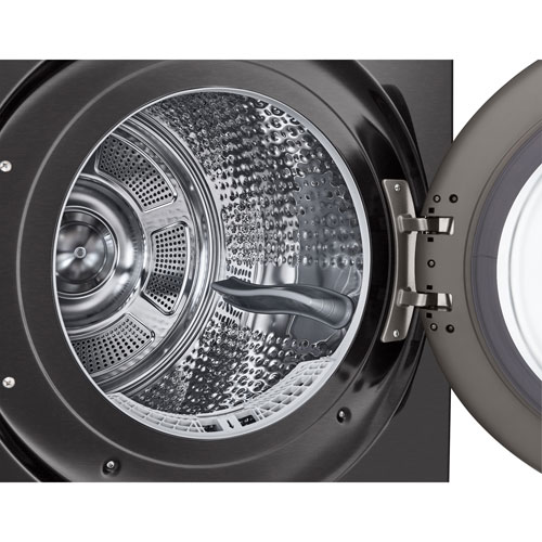 Sécheuse électrique à thermopompe de 7,8 pi³ de LG - Acier noir