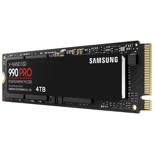 Samsung 990 Pro 4TB NVMe PCI-e Internal Solid State Drive (MZ-V9P4T0BAM) by SAMSUNG - Refurbished condition - Image 2