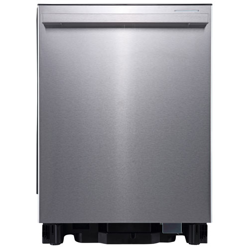 Hisense 24" 48dB Built-In Dishwasher with Third Rack - Stainless Steel