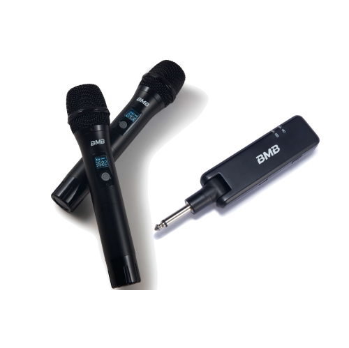 NEW 2024 BMB Best Music Brand WH 210 Dual Wireless Microphone