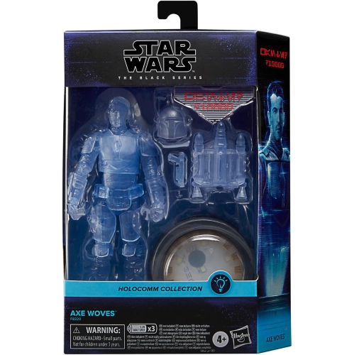 STAR WARS  The Series Box Art 6 Inch Action Figure Deluxe Exclusive - Holocomm Axe Woves In Black