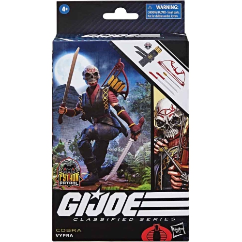 G.I. Joe Classified 6 Inch Action Figure Python Patrol Exclusive - Cobra Vypra #88