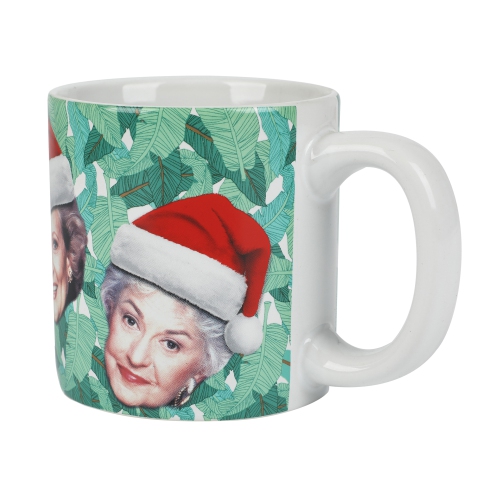 Golden Girls Santa Hat Tropical 16oz Mug