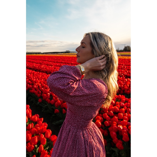 Citizen Ladies Bianca Eco-Drive Watch 21.5mm Gold-Tone Stainless Steel Case and Bracelet with White Dial