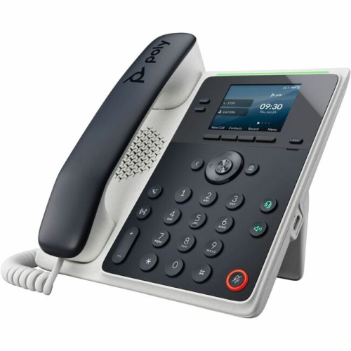 Poly E100 Edge E100 IP Phone and PoE-Enabled with Power Supply