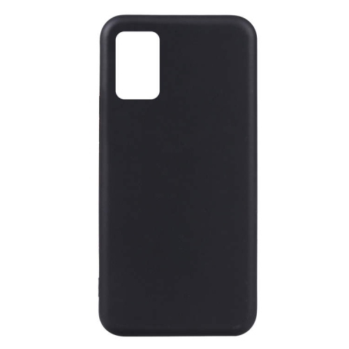 [CSmart] Thin TPU Jelly Bumper Soft Case Back Cover for TCL 502, Black