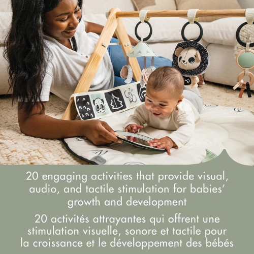 Tiny Love Black and White Decor Luxe Developmental Gymini