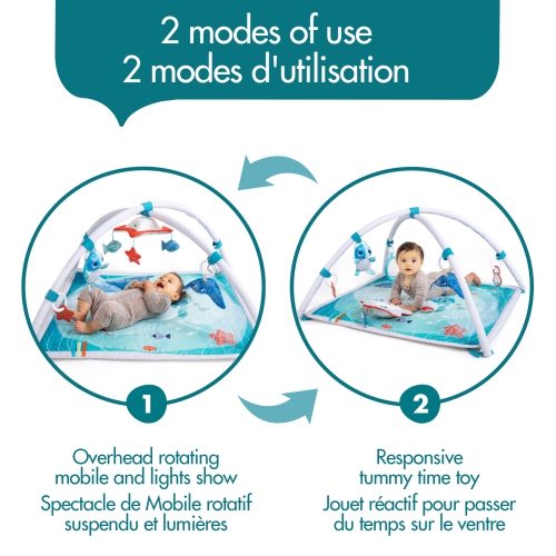 Tiny Love Treasure the Ocean 2-in-1 Musical Mobile Gymini