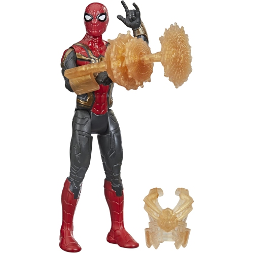 Hasbro Marvel Spider-Man Mystery Web Gear 6" Action Figure Iron Spider Integrated Suit