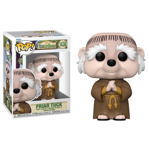 FUNKO  Pop Disney Robin Hood Vinyl Figure Friar Tuck #1436