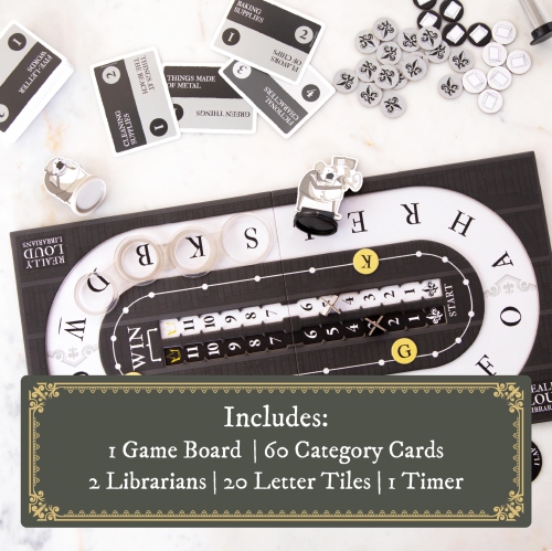 Exploding Kittens LLC Really Loud Librarians 2+ players, ages 8+, 20 minutes