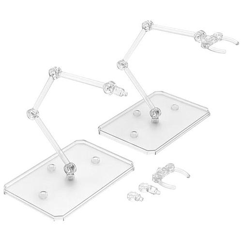 Bandai Gundam Action Base 6 1/144 Scale Stand: Clear Color