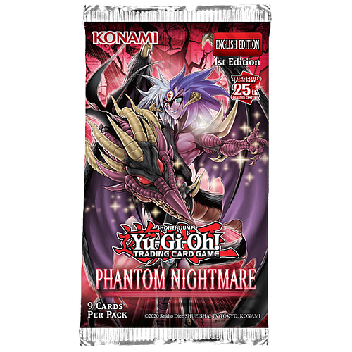 Konami YuGiOh! Trading Card Game: Phantom Nightmare Booster Pack 9 Cards