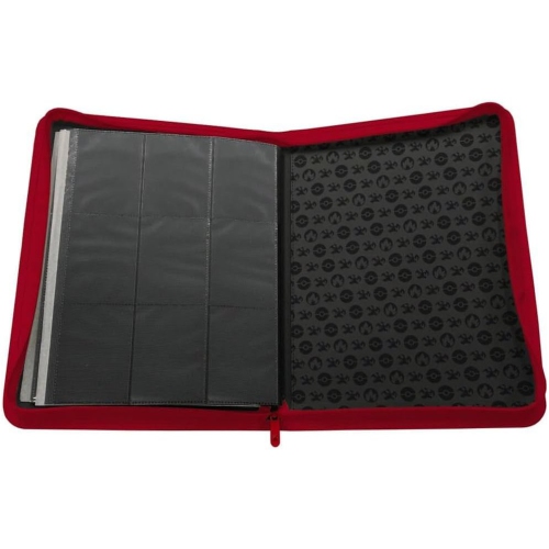 Cartable professionnel à 9 pochettes et à fermeture à glissière Ultra Pro Pokemon : Série Elite - Album Charizard, Portfolio