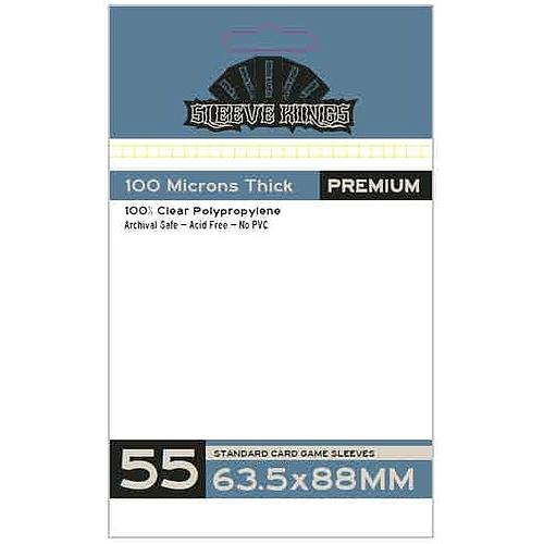 Sleeve Kings Standard Size Premium Card Sleeves "Clear" (63.5mm x 88mm
