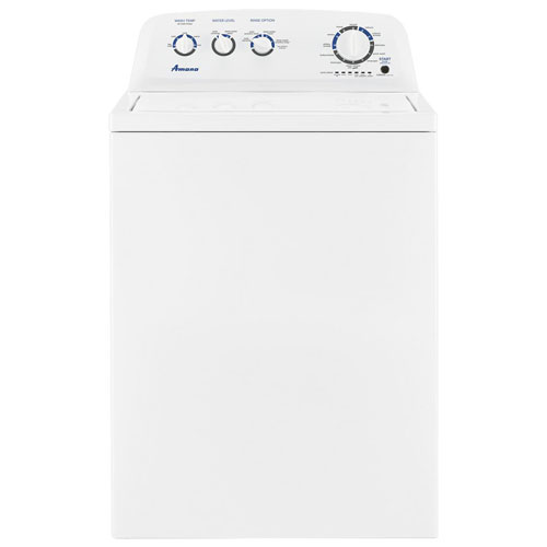 Open Box - Amana 4.4 Cu. Ft. High Efficiency Top Load Washer - White - Perfect Condition