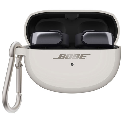 Bose Ultra Open Earbuds Silicone Case Cover - White Smoke