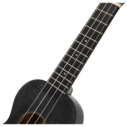Mahalo Slimline Ukulele - Transparent Black